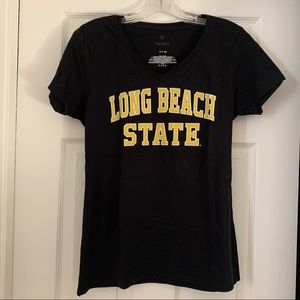 BRAND NEW Fanatics CSULB V-neck tee